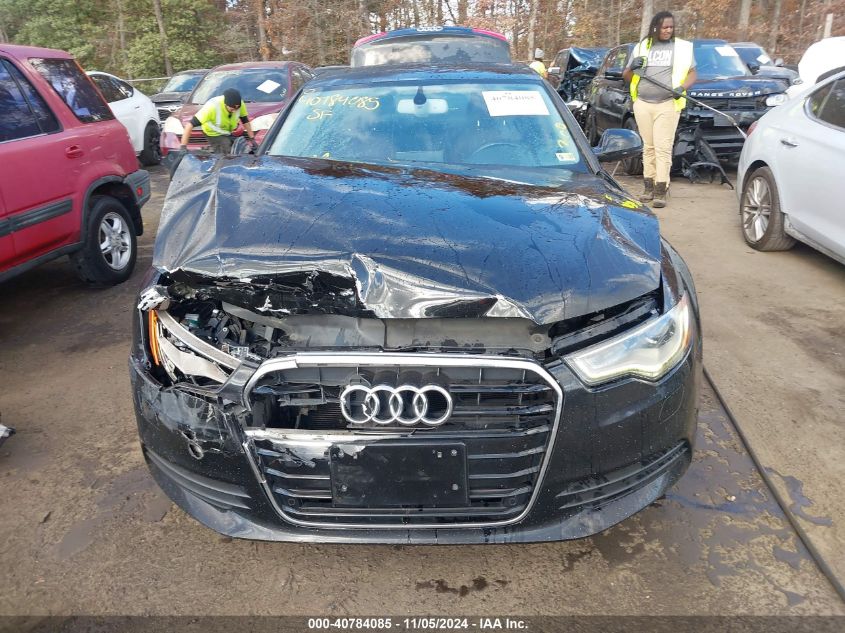 2013 Audi A6 2.0T Premium VIN: WAUGFAFC4DN032122 Lot: 40784085