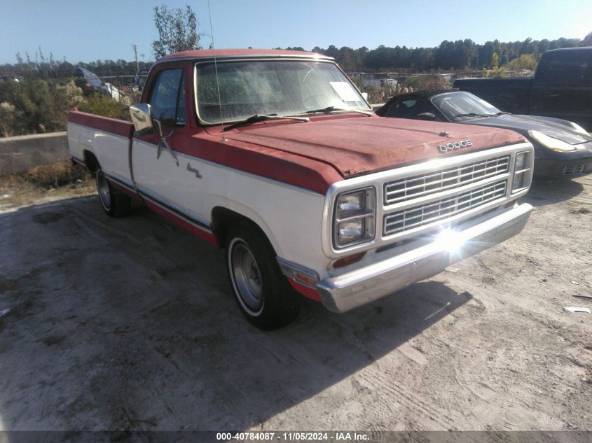 1979 Dodge D100 VIN: D14AE9A151013 Lot: 40784087