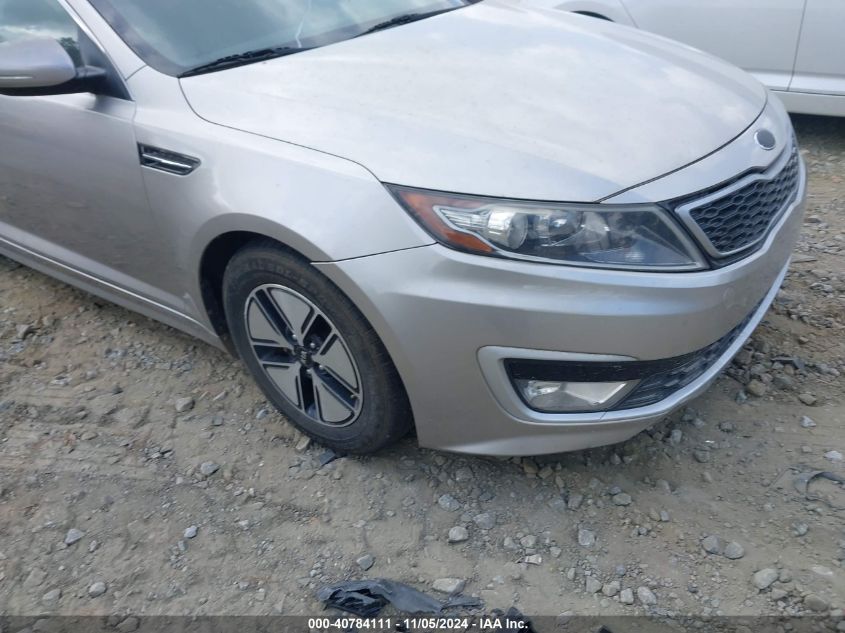 2012 Kia Optima Hybrid Ex VIN: KNAGM4ADXC5034348 Lot: 40784111