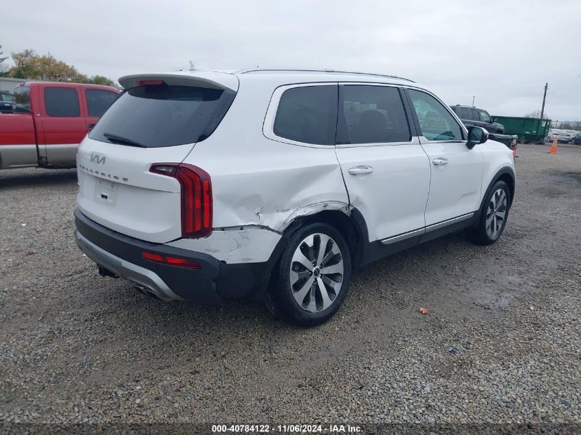 2022 Kia Telluride S VIN: 5XYP6DHC4NG217071 Lot: 40784122