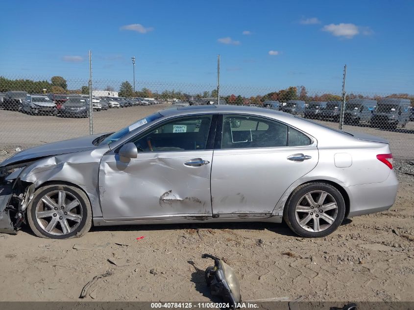 2008 Lexus Es 350 VIN: JTHBJ46G582272348 Lot: 40784125