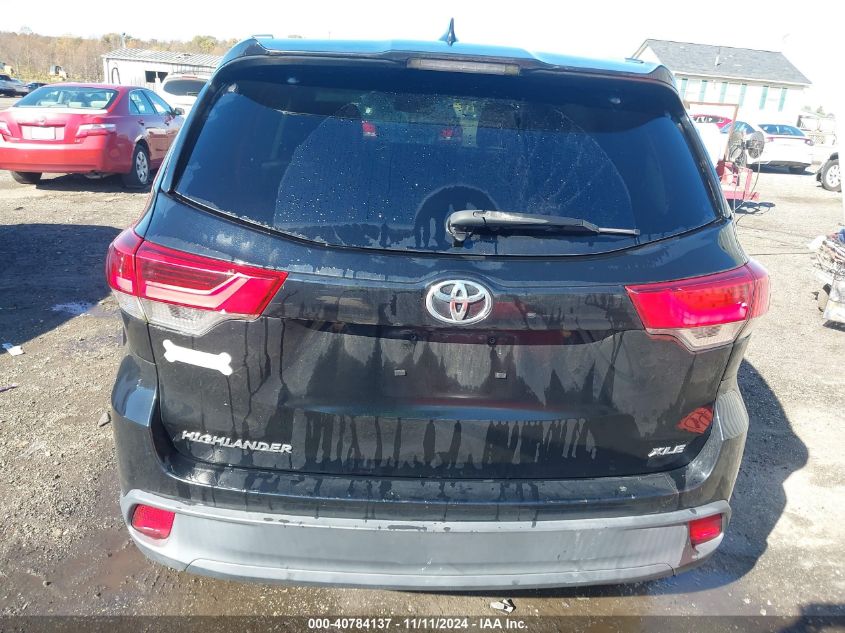 2017 Toyota Highlander Xle VIN: 5TDKZRFH2HS516269 Lot: 40784137