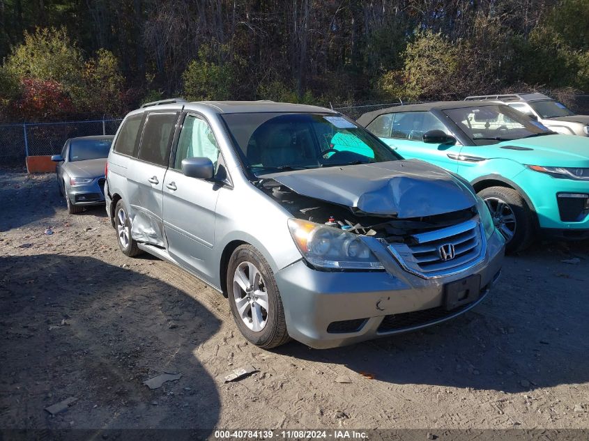 2010 Honda Odyssey Ex-L VIN: 5FNRL3H60AB091220 Lot: 40784139