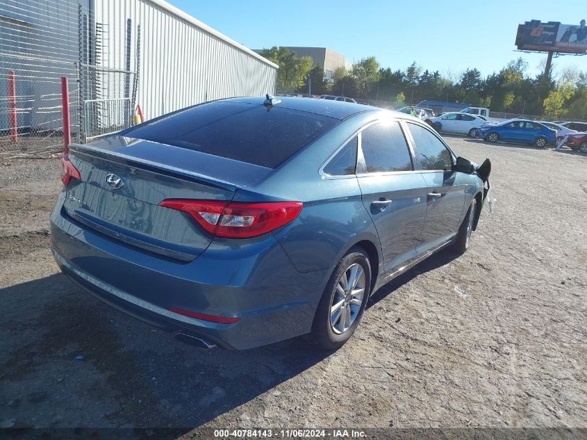 2016 Hyundai Sonata Se VIN: 5NPE24AF5GH379469 Lot: 40784143