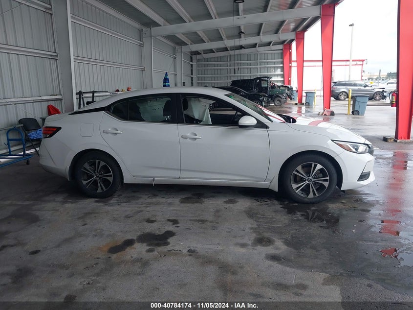 VIN 3N1AB8CVXMY325600 2021 NISSAN SENTRA SV XTRONIC CVT
