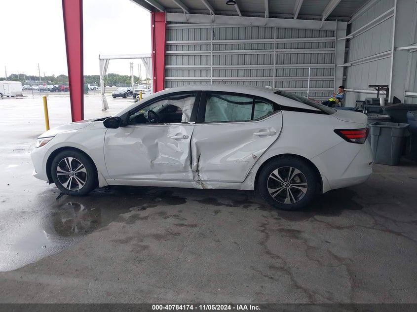 VIN 3N1AB8CVXMY325600 2021 NISSAN SENTRA SV XTRONIC CVT