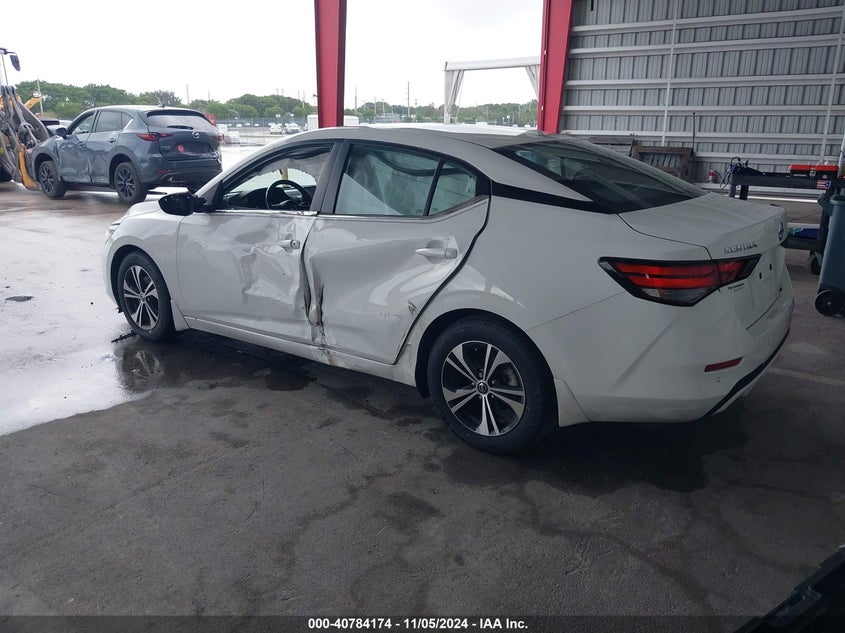 VIN 3N1AB8CVXMY325600 2021 NISSAN SENTRA SV XTRONIC CVT