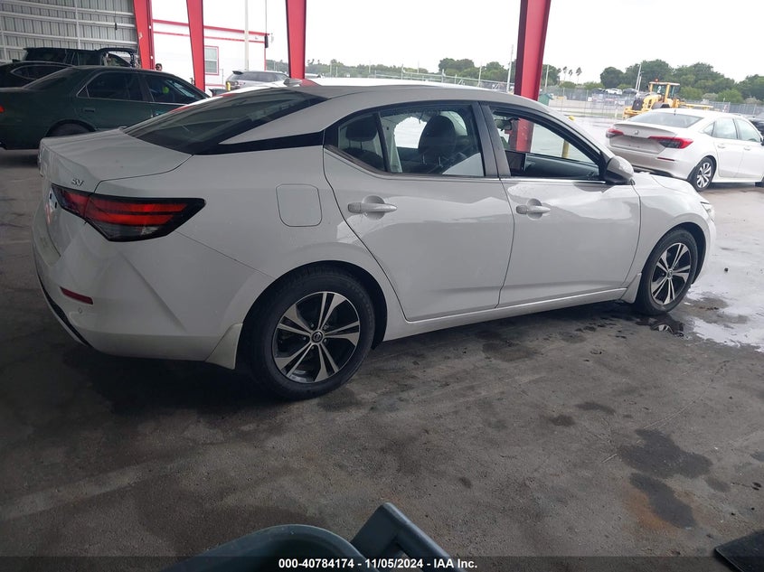 VIN 3N1AB8CVXMY325600 2021 NISSAN SENTRA SV XTRONIC CVT