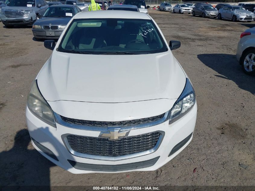 2015 Chevrolet Malibu Ls VIN: 1G11A5SL0FF318575 Lot: 40784182