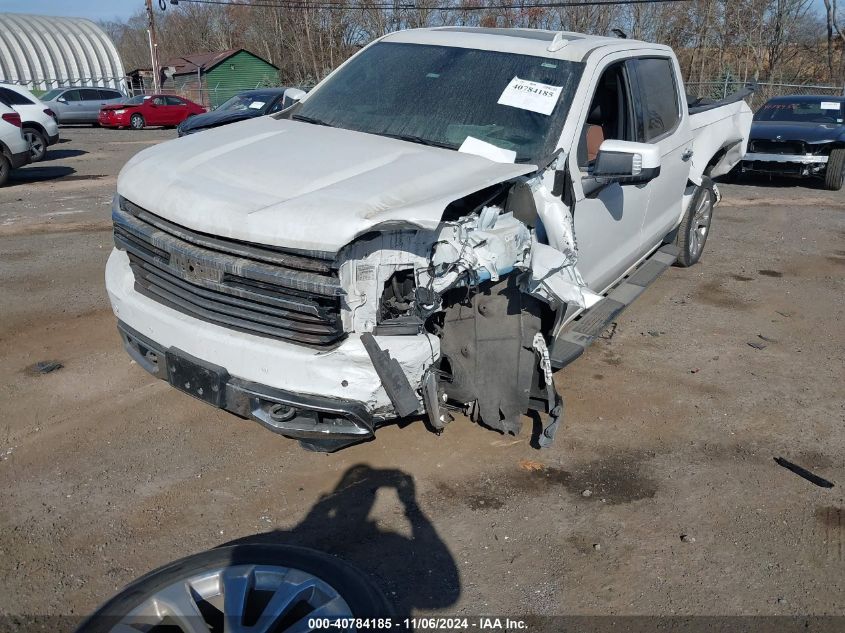 2022 Chevrolet Silverado 1500 Ltd 4Wd Short Bed High Country VIN: 1GCUYHED9NZ224388 Lot: 40784185