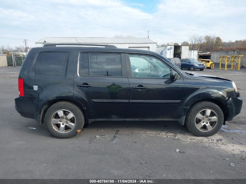 2011 Honda Pilot Ex-L VIN: 5FNYF4H70BB040142 Lot: 40784188