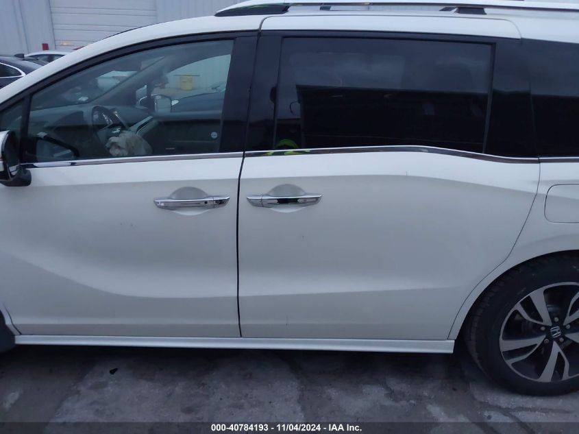 2018 Honda Odyssey Elite VIN: 5FNRL6H9XJB040318 Lot: 40784193