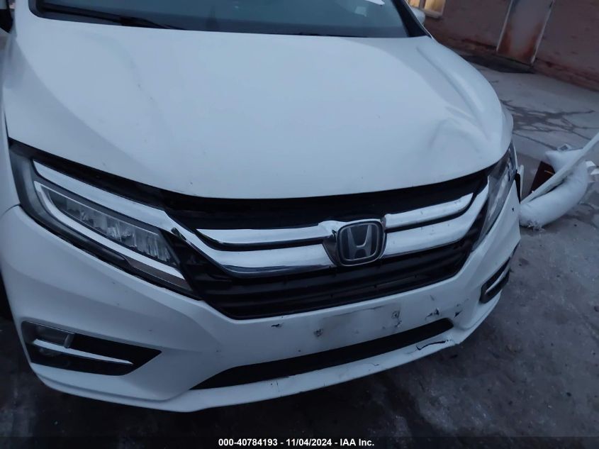 2018 Honda Odyssey Elite VIN: 5FNRL6H9XJB040318 Lot: 40784193