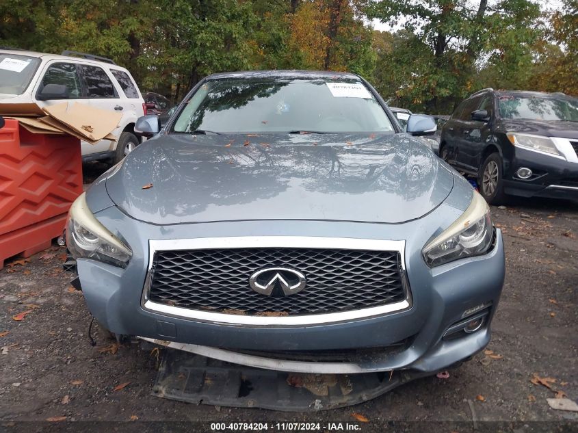 2016 Infiniti Q50 3.0T Premium VIN: JN1EV7AP4GM300707 Lot: 40784204