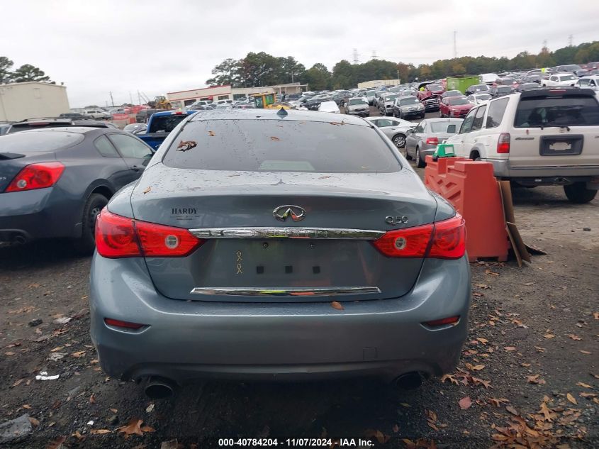 2016 Infiniti Q50 3.0T Premium VIN: JN1EV7AP4GM300707 Lot: 40784204