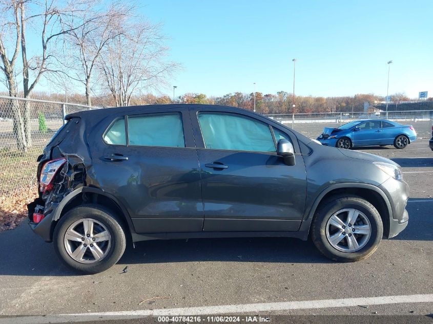 2019 Chevrolet Trax Ls VIN: 3GNCJNSB9KL406071 Lot: 40784216