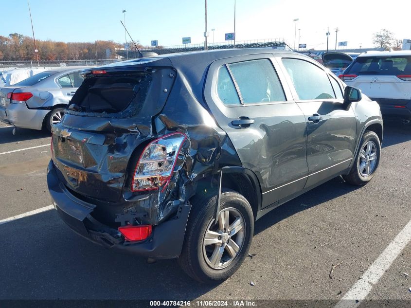 2019 Chevrolet Trax Ls VIN: 3GNCJNSB9KL406071 Lot: 40784216