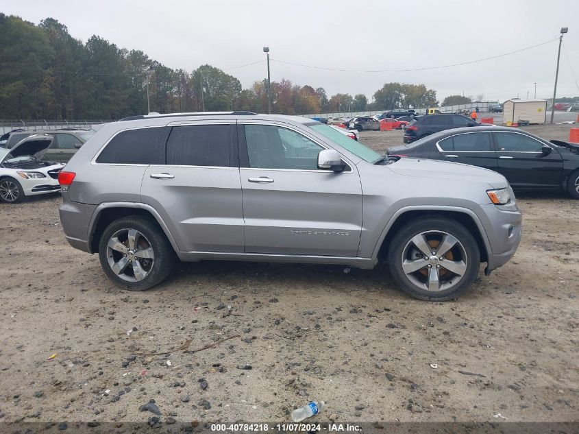 2014 Jeep Grand Cherokee Overland VIN: 1C4RJECG3EC302348 Lot: 40784218