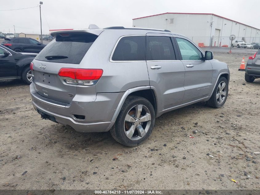 2014 Jeep Grand Cherokee Overland VIN: 1C4RJECG3EC302348 Lot: 40784218