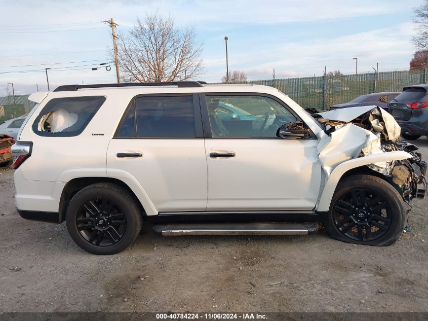 2019 Toyota 4Runner Limited Nightshade VIN: JTEBU5JRXK5627586 Lot: 40784224