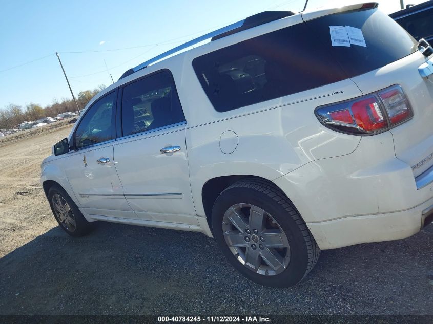 2013 GMC Acadia Denali VIN: 1GKKVTKD2DJ135268 Lot: 40784245