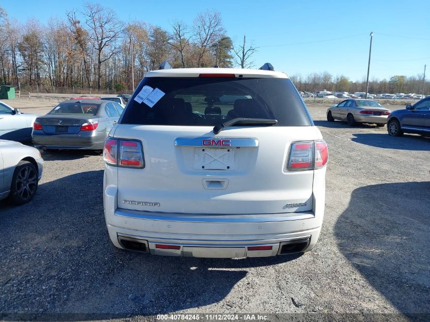 2013 GMC Acadia Denali VIN: 1GKKVTKD2DJ135268 Lot: 40784245