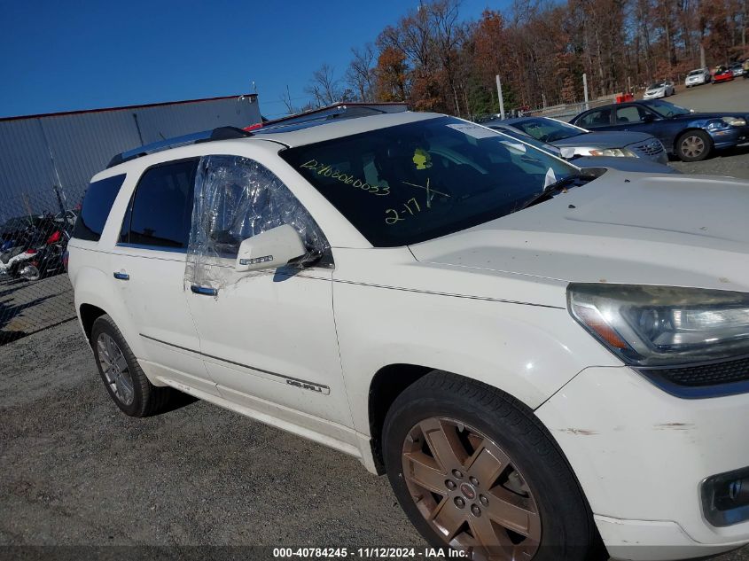 2013 GMC Acadia Denali VIN: 1GKKVTKD2DJ135268 Lot: 40784245