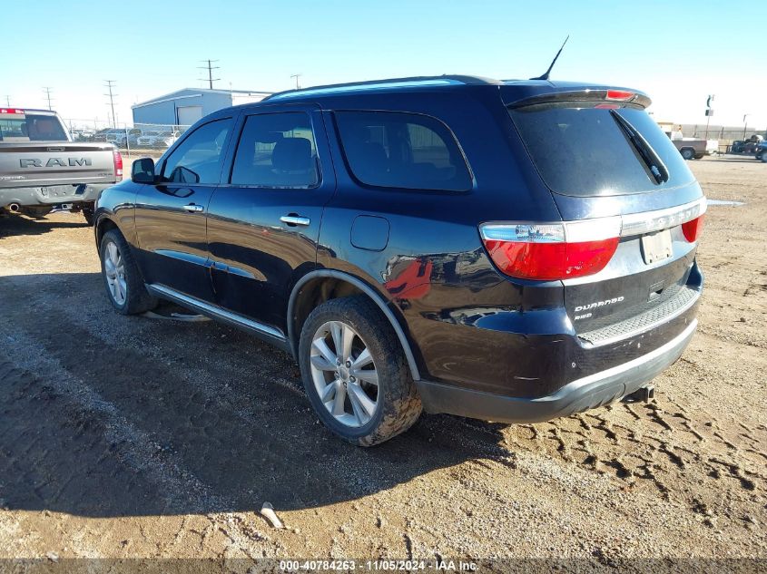 2011 Dodge Durango Crew VIN: 1D4RE4GG3BC700151 Lot: 40784263