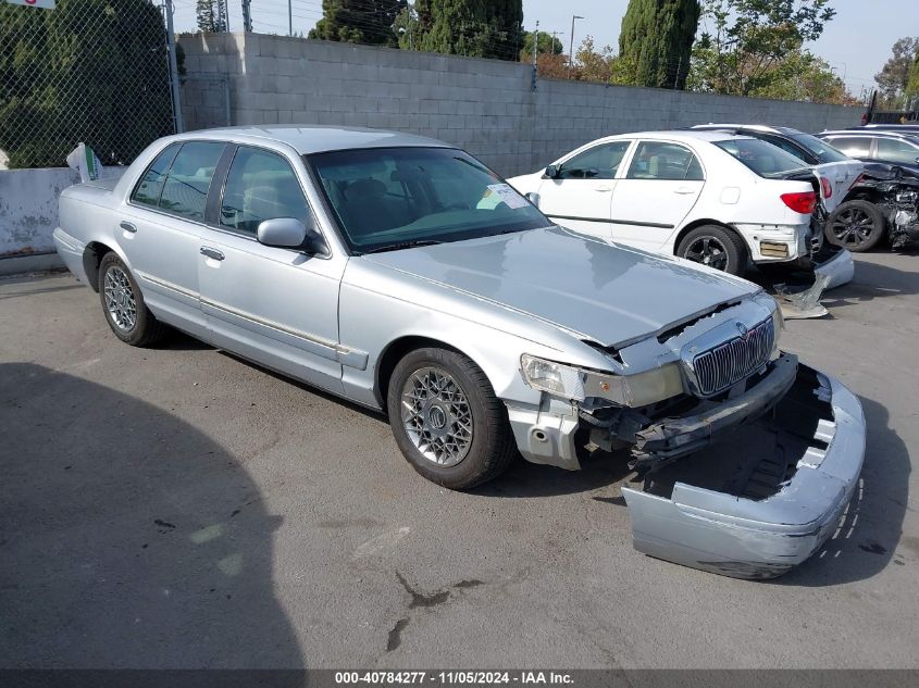 2001 Mercury Grand Marquis Gs VIN: 2MEFM74W31X656765 Lot: 40784277