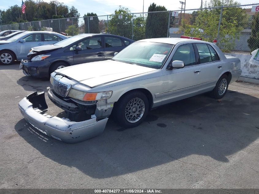 2001 Mercury Grand Marquis Gs VIN: 2MEFM74W31X656765 Lot: 40784277