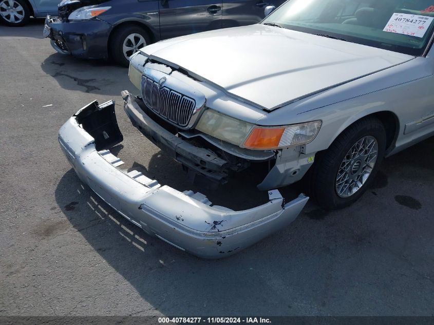 2001 Mercury Grand Marquis Gs VIN: 2MEFM74W31X656765 Lot: 40784277