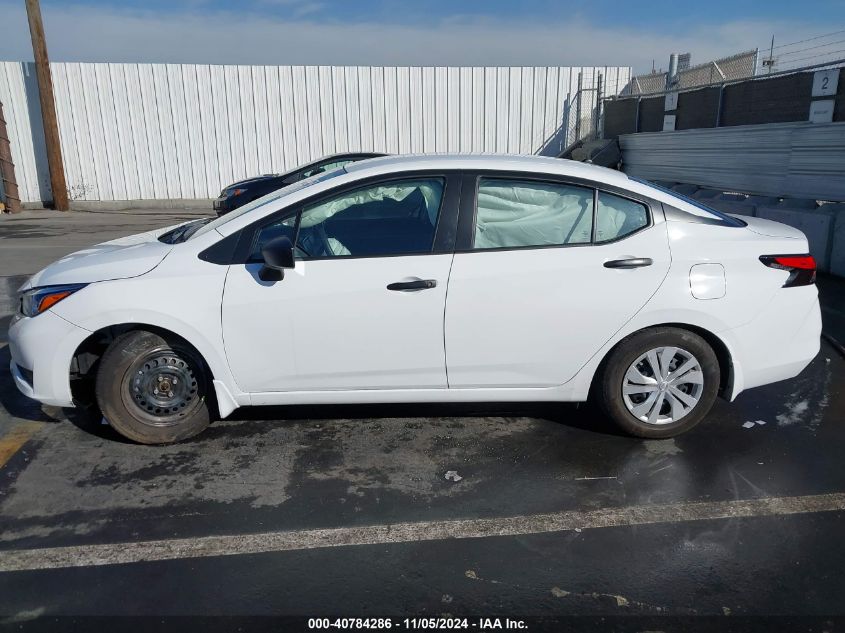 2024 Nissan Versa 1.6 S VIN: 3N1CN8DV6RL825594 Lot: 40784286