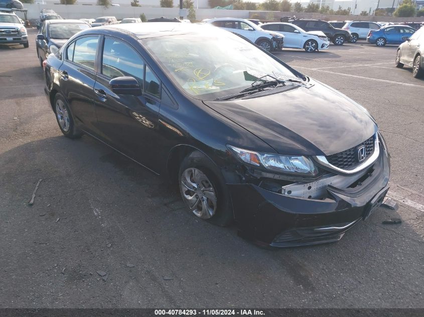 2015 Honda Civic Lx VIN: 19XFB2F56FE200982 Lot: 40784293