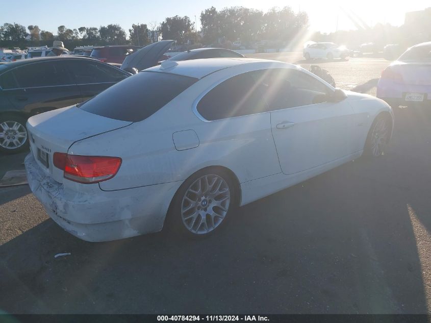 2008 BMW 328I VIN: WBAWB33548P134216 Lot: 40784294