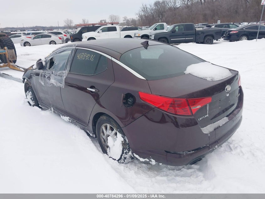 Vin: 5xxgn4a70dg102437, lot: 41273781, kia optima ex 20133