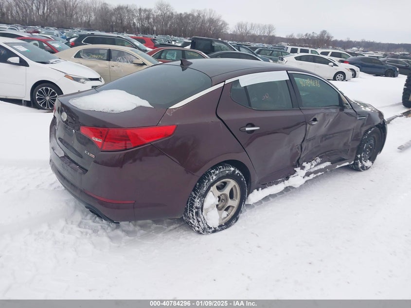 Vin: 5xxgn4a70dg102437, lot: 41273781, kia optima ex 20134