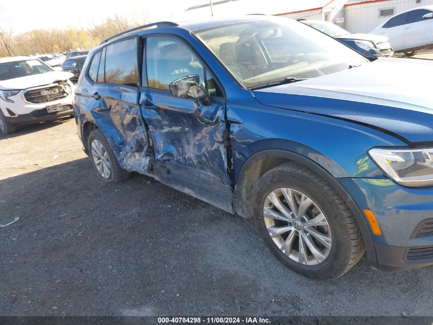 2018 Volkswagen Tiguan 2.0T S VIN: 3VV1B7AXXJM059303 Lot: 40784298