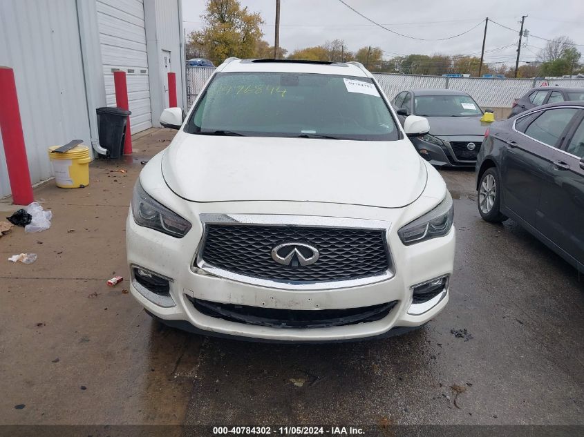 2017 Infiniti Qx60 VIN: 5N1DL0MM6HC560133 Lot: 40784302