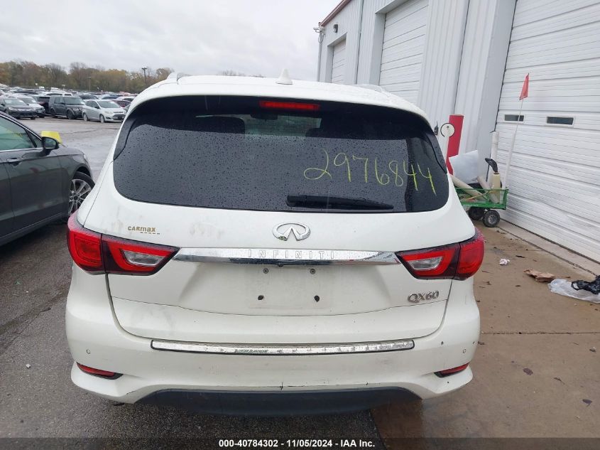 2017 Infiniti Qx60 VIN: 5N1DL0MM6HC560133 Lot: 40784302