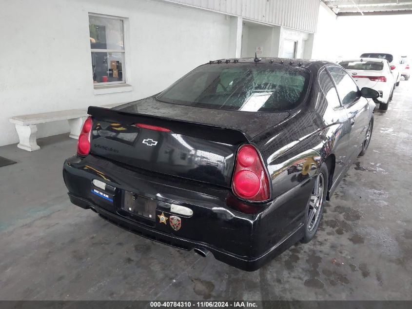 2005 Chevrolet Monte Carlo Supercharged Ss VIN: 2G1WZ151759251174 Lot: 40784310