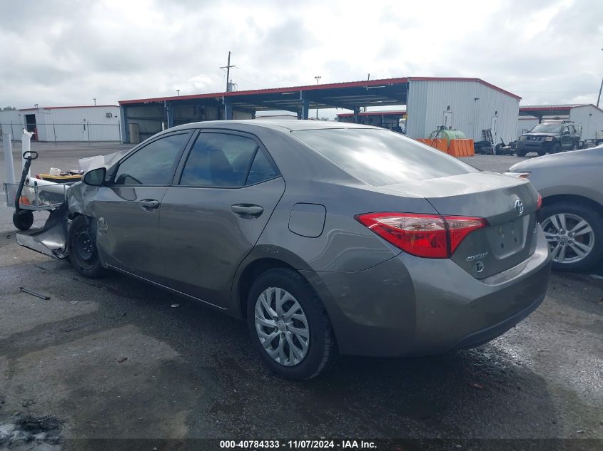 VIN 2T1BURHE9KC241596 2019 Toyota Corolla, LE no.3