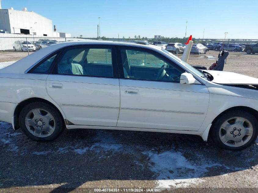 2003 Toyota Avalon Xls VIN: 4T1BF28B73U279318 Lot: 40784351