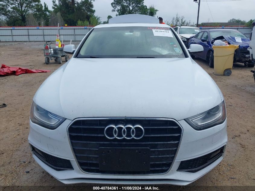 2014 Audi A4 2.0T Premium VIN: WAUEFAFL6EN023415 Lot: 40784361