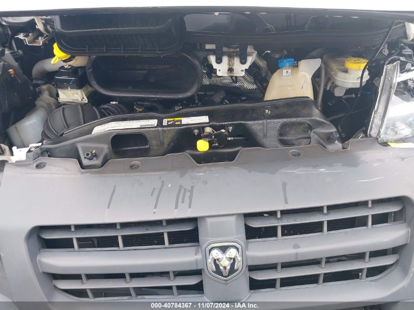 2017 Ram Promaster 3500 Cargo Van High Roof 159 Wb Ext VIN: 3C6URVJGXHE544631 Lot: 40784367