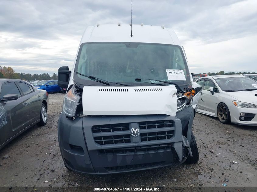 2017 Ram Promaster 3500 Cargo Van High Roof 159 Wb Ext VIN: 3C6URVJGXHE544631 Lot: 40784367