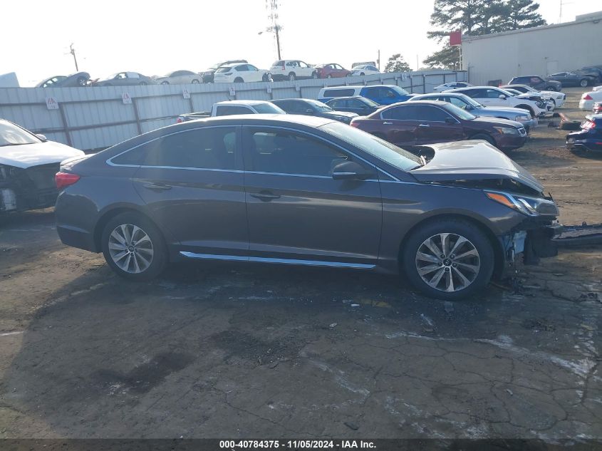 2017 Hyundai Sonata Sport VIN: 5NPE34AF1HH463352 Lot: 40784375