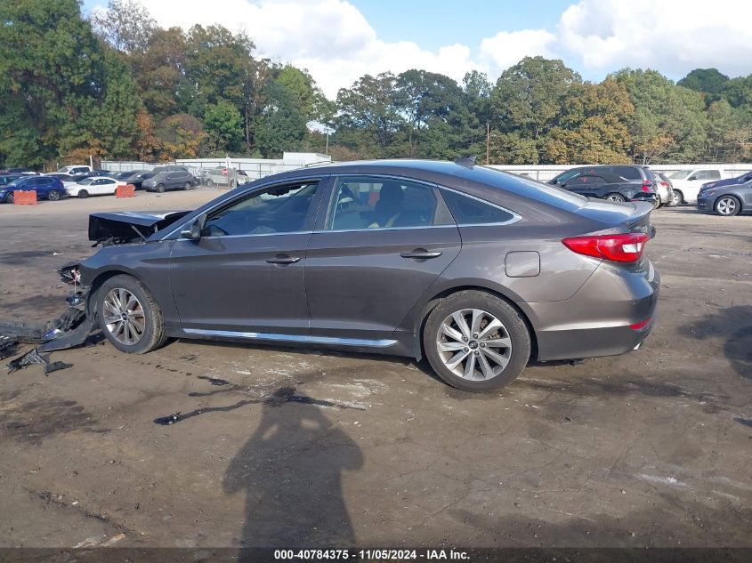 2017 Hyundai Sonata Sport VIN: 5NPE34AF1HH463352 Lot: 40784375