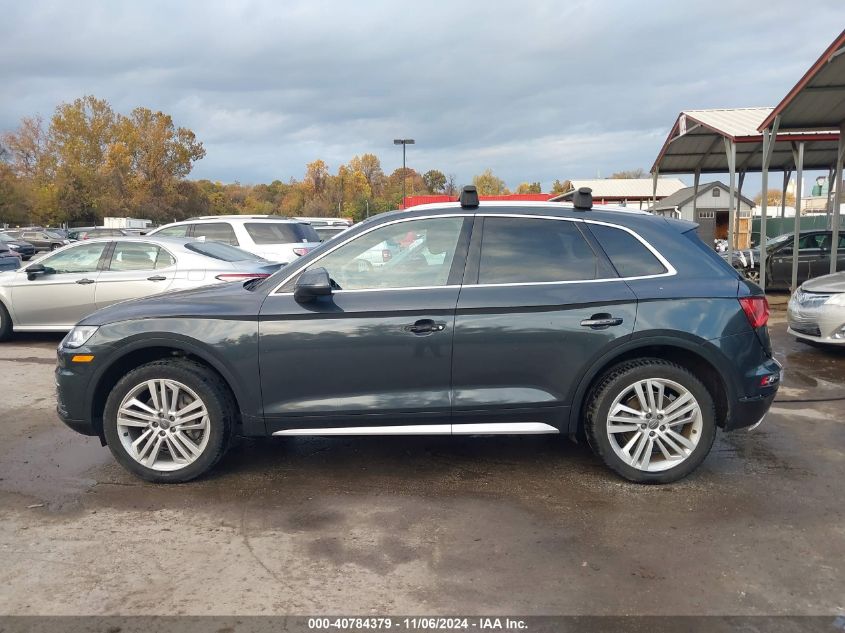 2018 Audi Q5 2.0T Premium/2.0T Tech Premium VIN: WA1BNAFY0J2033142 Lot: 40784379