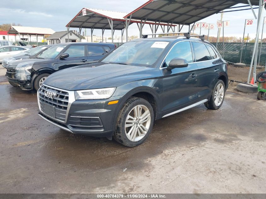 2018 Audi Q5 2.0T Premium/2.0T Tech Premium VIN: WA1BNAFY0J2033142 Lot: 40784379