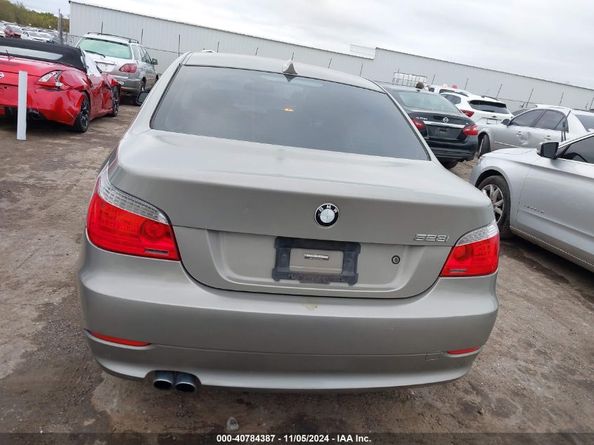 2008 BMW 528I VIN: WBANU53548CT09413 Lot: 40784387